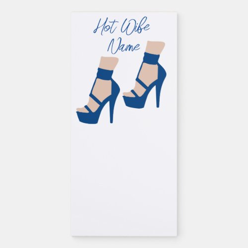 High Heel Shoe Thunder_Cove  Magnetic Notepad