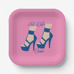 High Heel Shoe Thunder_Cove  Paper Plates