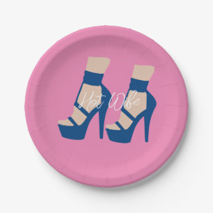High Heel Shoe Thunder_Cove Paper Plates