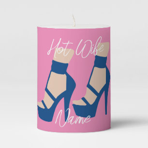 High Heel Shoe Thunder_Cove  Pillar Candle