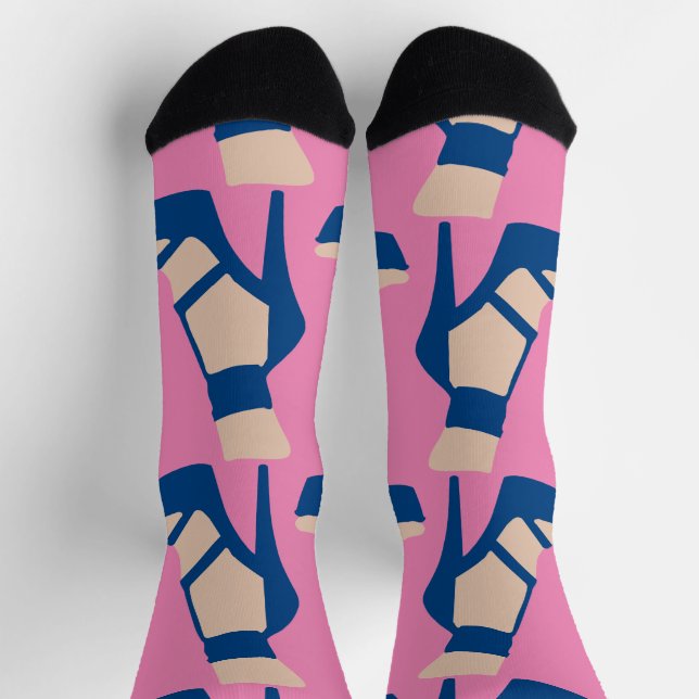 High Heel Shoe Thunder_Cove  Socks (Top)