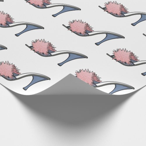 High Heel Shoe Wrapping Paper