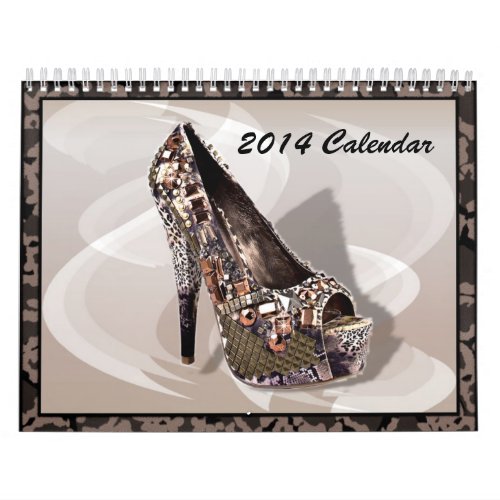 High Heel Shoes Fashion Calendar 2014