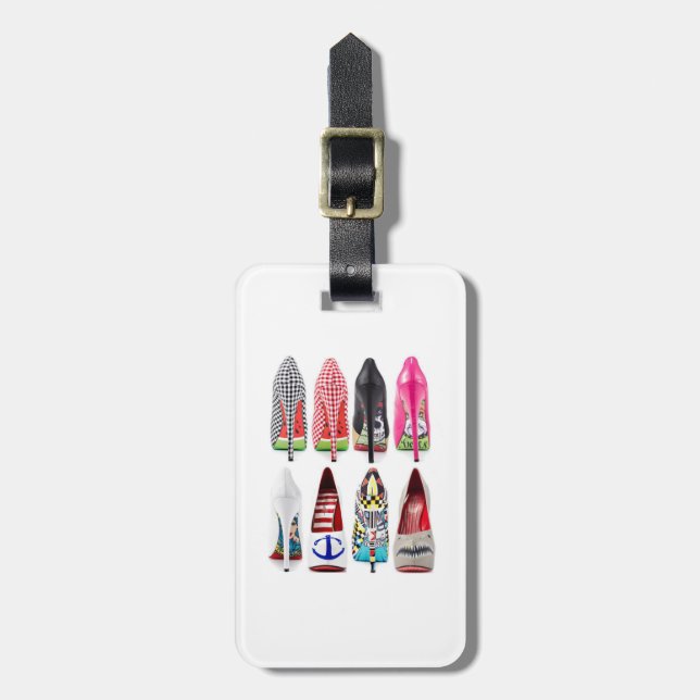 High Heel Shoes Luggage Tag (Front Vertical)