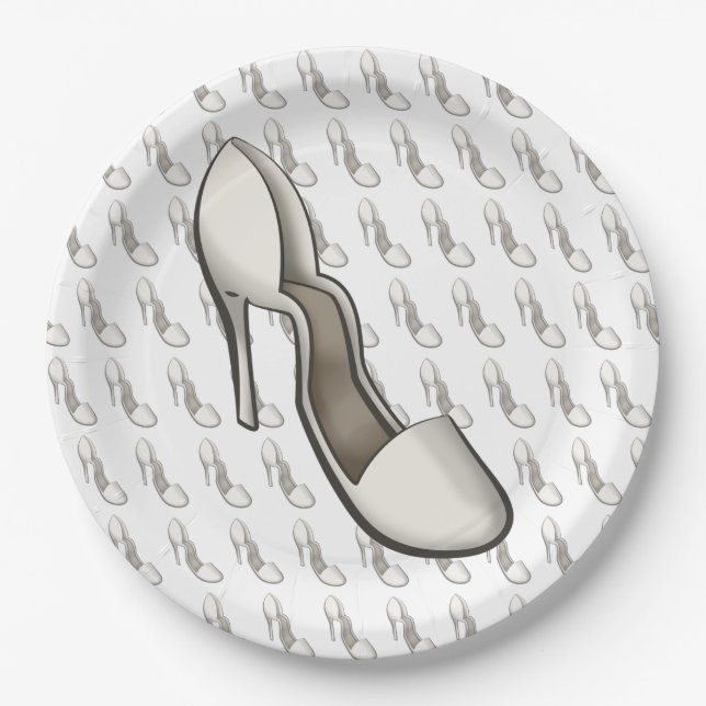 High Heels Paper Plates (Front)
