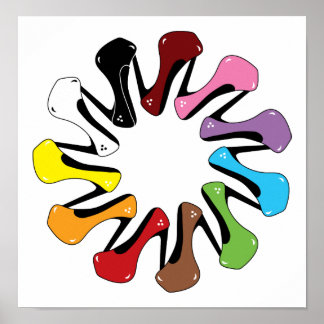 High_Heels_Shoe_of_Every_Color COLORFUL COLLECTION Poster