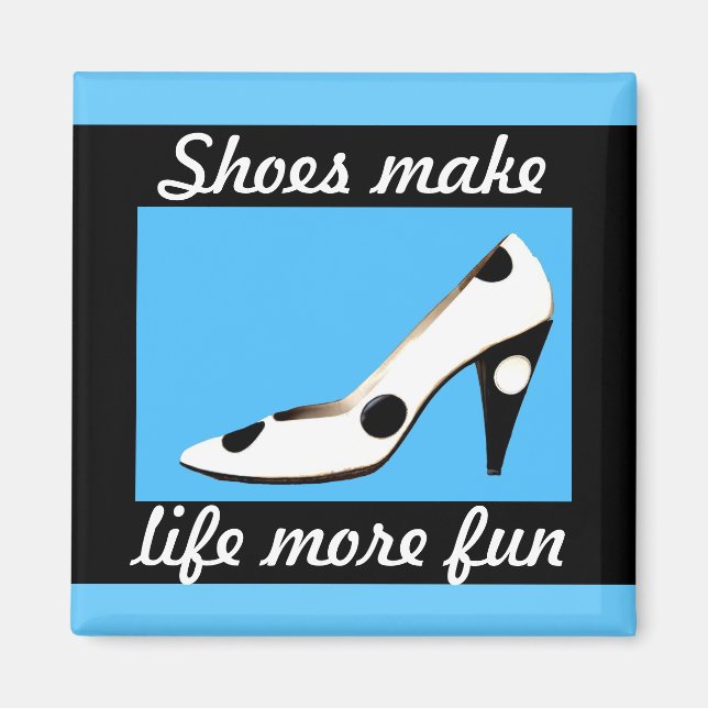 High Heels Shoes Magnet (Front)