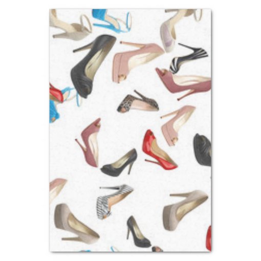 High Heels Shoes Tissue Paper Zazzle