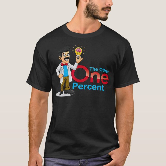 High IQ Genius One Percent  T-Shirt (Front)