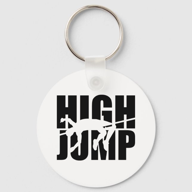 High jump keychain (Front)