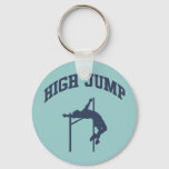 High Jump Keychain at Zazzle