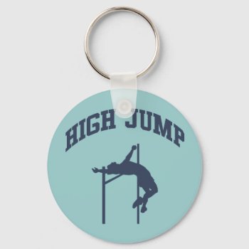 High Jump Keychain by tjssportsmania at Zazzle