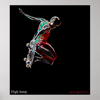 High Jump Poster