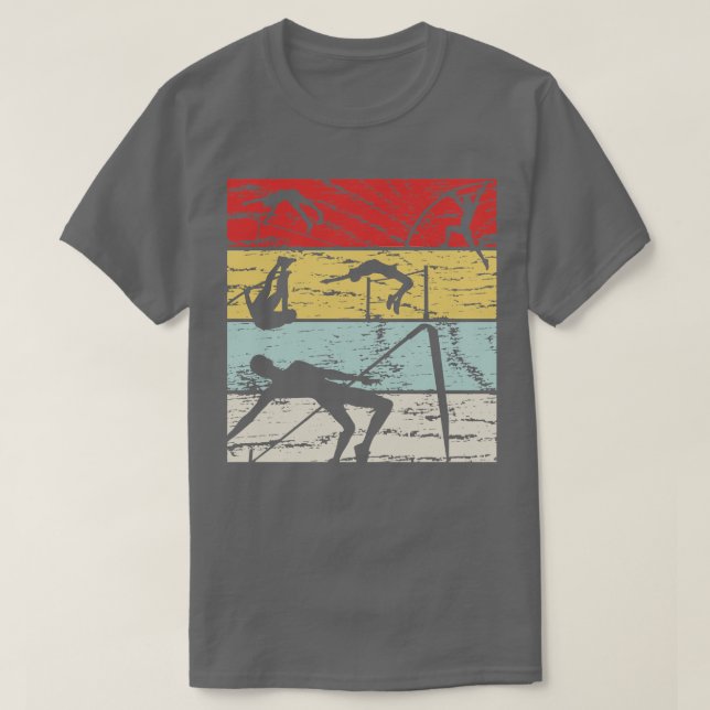 High Jump Retro T-Shirt (Design Front)