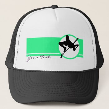 High Jump Trucker Hat by SportsWare at Zazzle