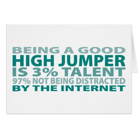 High Jumper 3% Talent Cards (Front Horizontal)