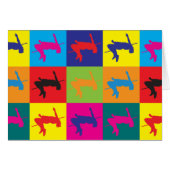 High Jumping Pop Art (Front Horizontal)