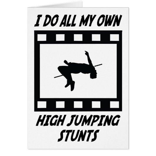 High Jumping Stunts Cards (Front)
