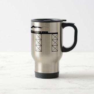 High Level Bridge w/ Crossing Steam Locomotive Travel Mug