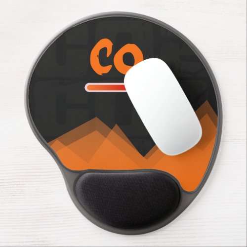 High levels of carbon dioxide pollutioncolorful  gel mouse pad