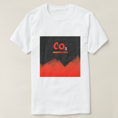 High levels of carbon dioxide pollutioncolorful  T_Shirt