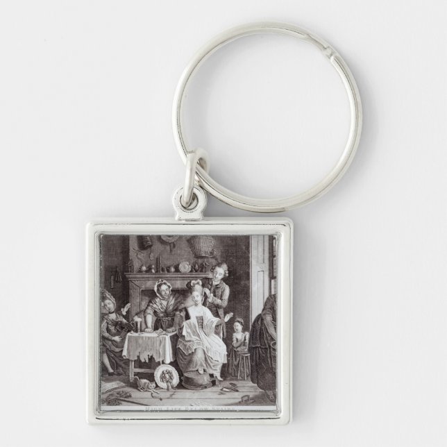 High Life Below Stairs Keychain (Front)