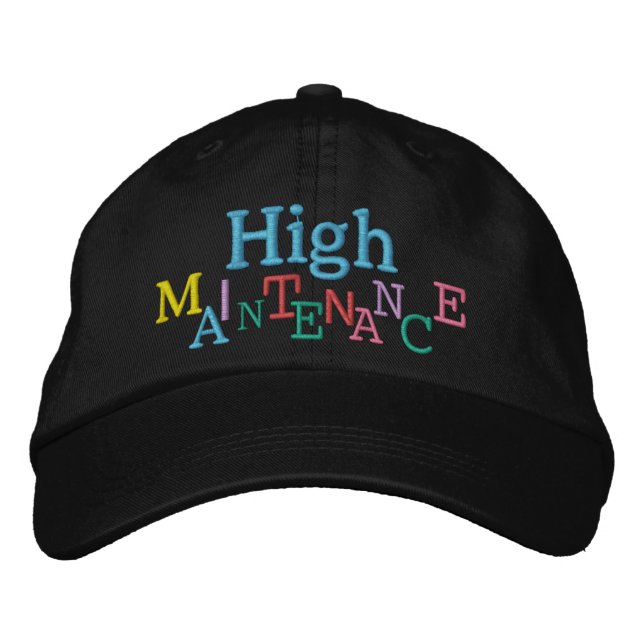 HIGH MAINTENANCE Cap by SRF (Front)
