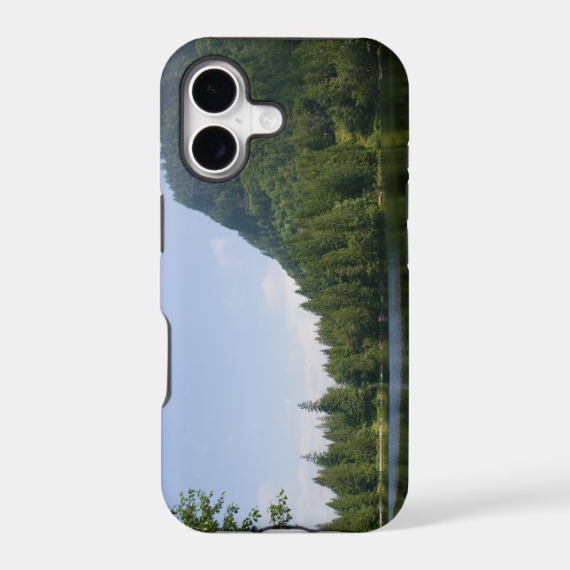 High Mountain Lake Iphone Case (Back)