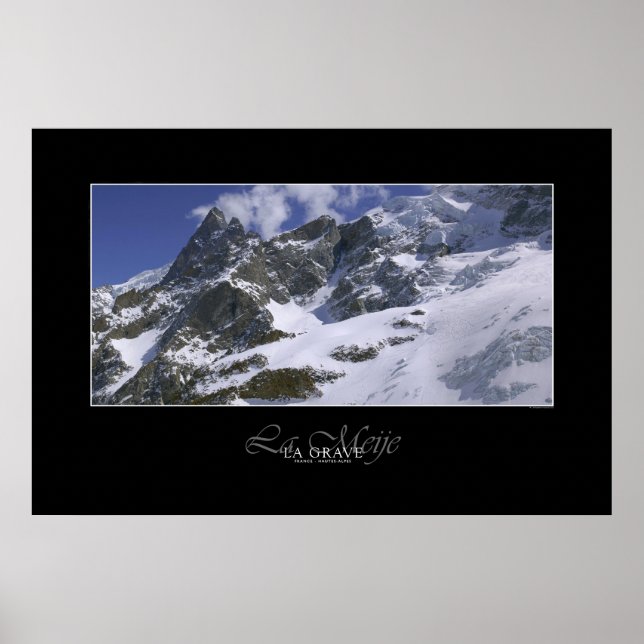 High mountains: La Meije in France Poster (Front)