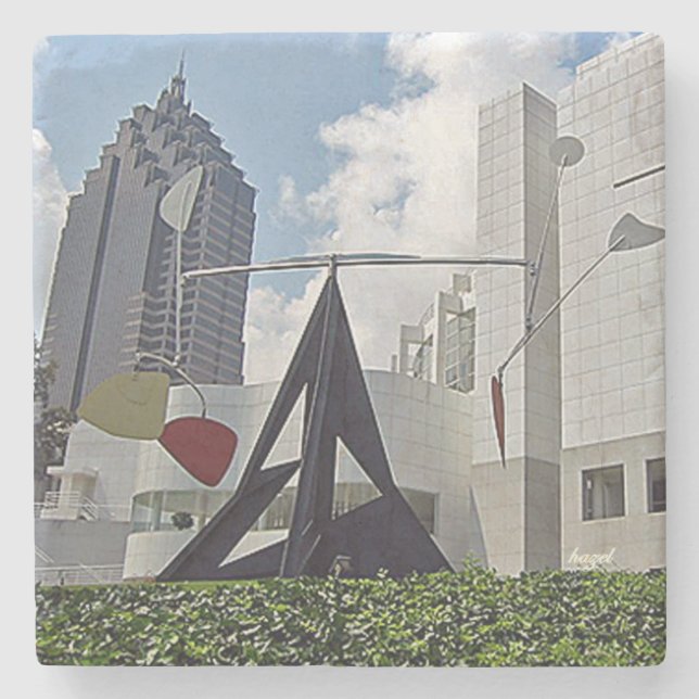 High Museum Atlanta, High Museum Atlanta Stone Coaster (Front)
