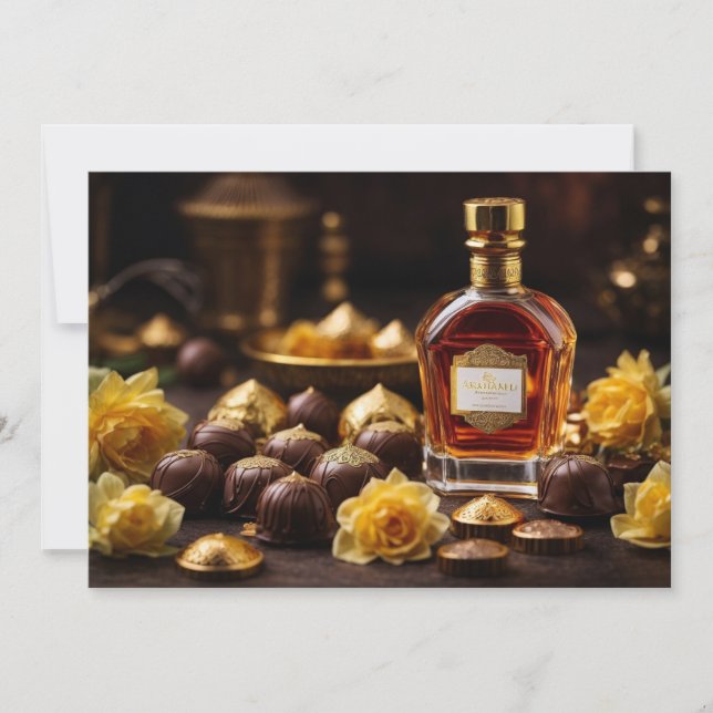 High Noon Golden Chocolates Thank You Card (Front)