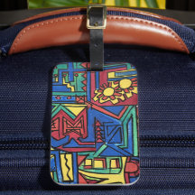 High Noon-Hand Painted Modern Art