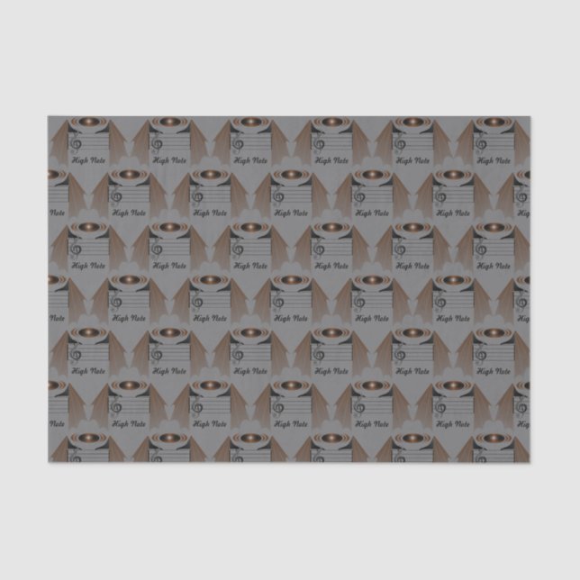 High Note Bat Favorite Song Tissue Paper (Front)