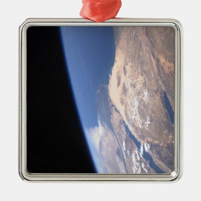 High oblique scene metal ornament (Front)