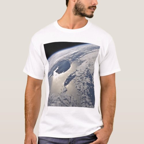 High_oblique view of the Gaspe Peninsula T_Shirt