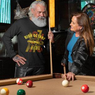 High Octane Muscle Car West Coast Long Sleeve T-Shirt