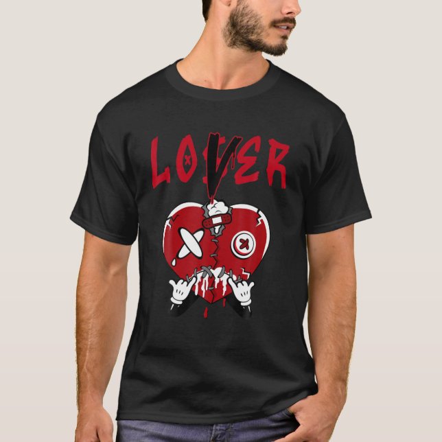 High OG Patent Bred 1S Tee To Match Loser Lover He (Front)