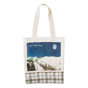 High Peaks - Thin Air Zazzle HEART Tote Bag