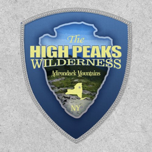 High Peaks Wilderness arrowhead  Patch