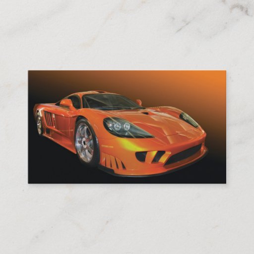 Customizable High Performance Auto Sales and Service Business Card Template