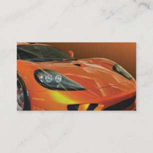 High Performance Auto Sales and Service Business Card