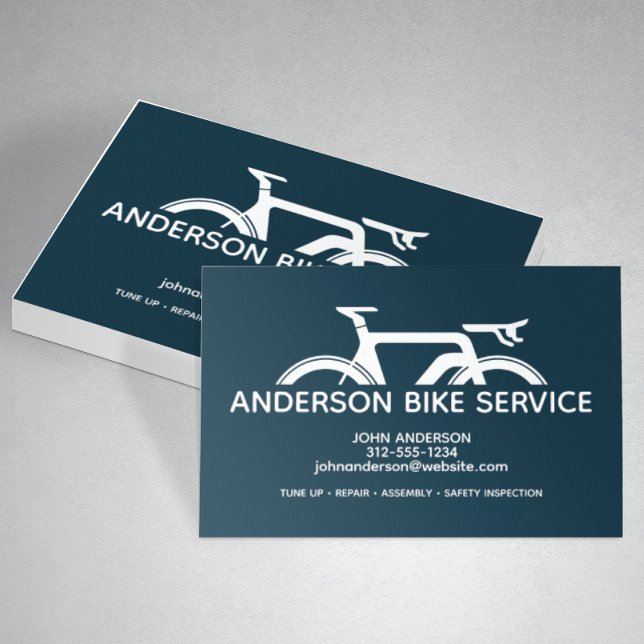 High Performance Bike Repair Maintenance Coaching Business Card (Creator Uploaded)