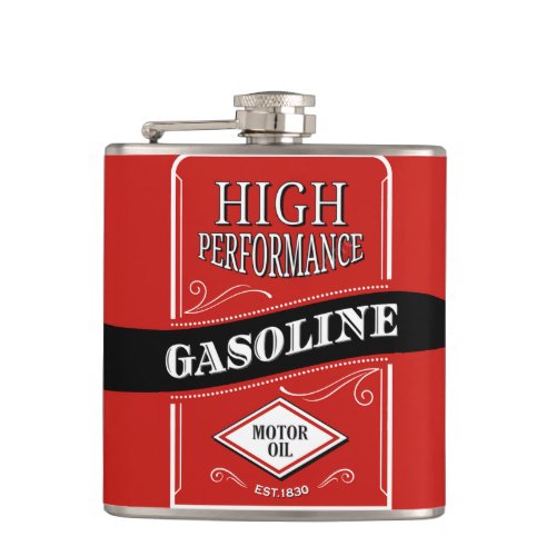 High Performance Motor Oil Flask
