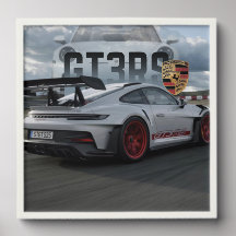 High-Performance Sports Car Poster – Modern Superc
