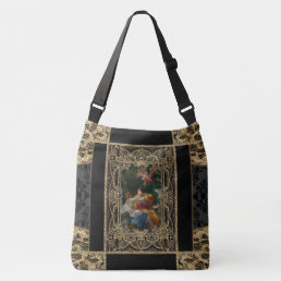 High Permission Baroque Elegant Girly Pattern Crossbody Bag