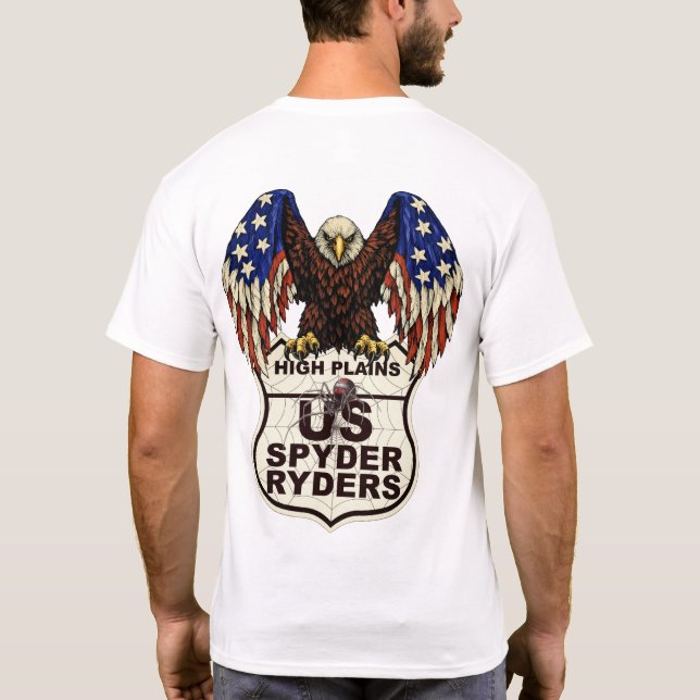 High Plains Chapter - Eagle Logo 2s T-Shirt (Back)