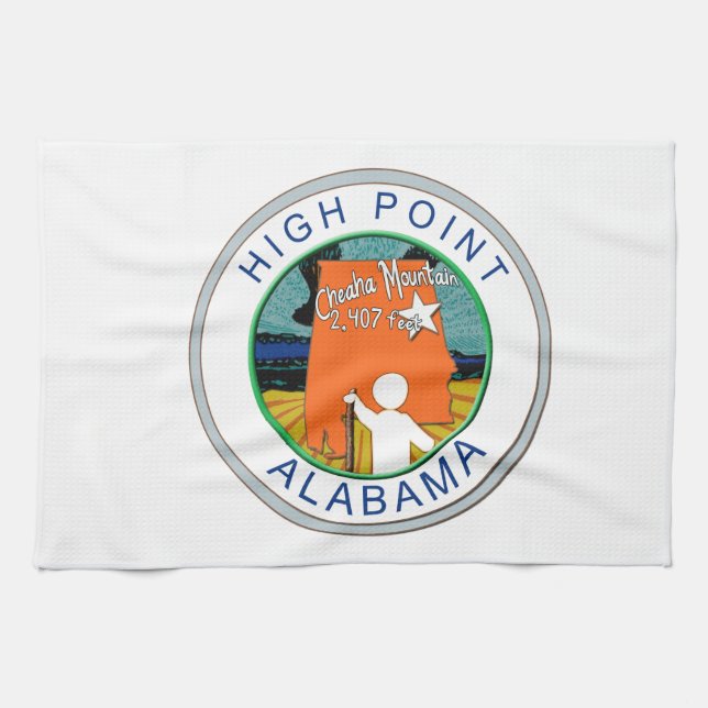 HIGH POINT ALABAMA  CHEAHA MT. TOWEL (Horizontal)
