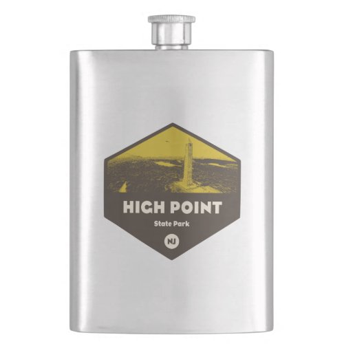 High Point State Park New Jersey Flask