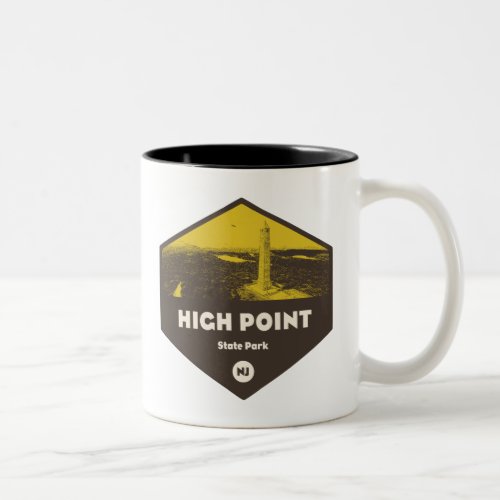  High Point State Park New Jersey Two_Tone Coffee Mug