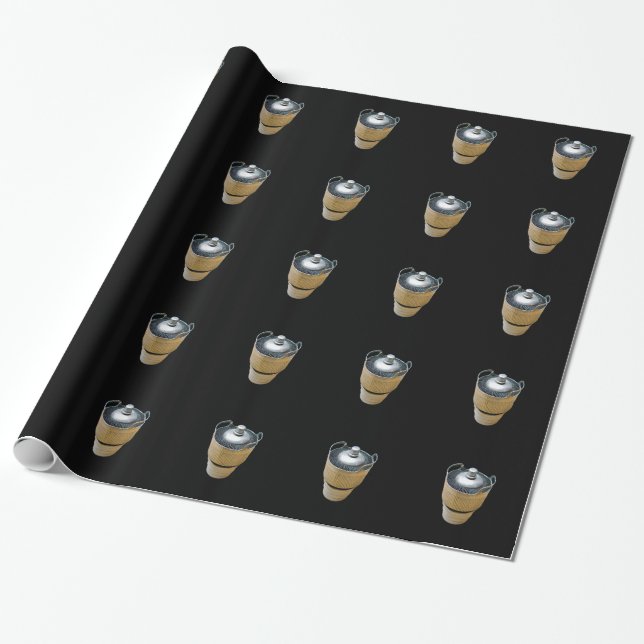 High Power Transmitting Tube Wrapping Paper (Unrolled)